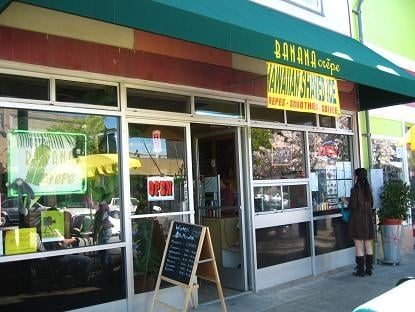Photo of Banana Crêpe - San Jose, CA, US. Front of Store inducing smile