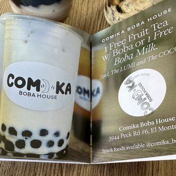 Comika Boba House - SGV Boba Passport. - Bubble Tea Near Me - El Monte, California