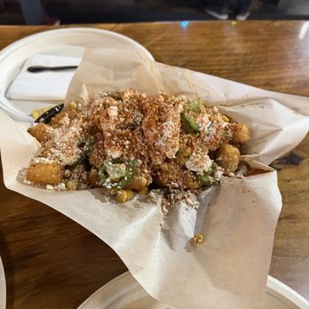 Belching Beaver Pub 980 - The Elote tots - Brewpubs Near Me - Vista, California Belching Beaver Pub 980 - The Elote tots - Brewpubs Near Me - Vista, California