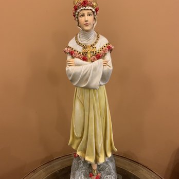 Blessed Trinity Catholic Church - Our Lady of La Salette statue located in the back of the chapel. 8/3/19 - Churches Near Me - Orlando, Florida Blessed Trinity Catholic Church - Our Lady of La Salette statue located in the back of the chapel. 8/3/19 - Churches Near Me - Orlando, Florida