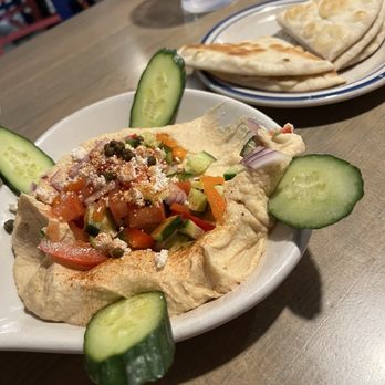 Santorini Greek Cafe - Greek Hummus Appetizer - Greek Near Me - Tucson, Arizona