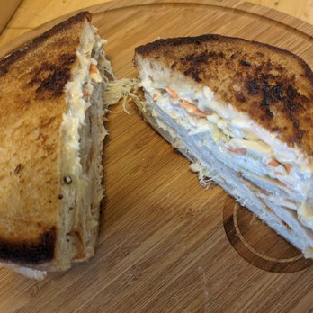 Button Rock Bakery Lafayette - Turkey Rachel deli sandwich on toasted rye - Desserts Near Me - Lafayette, Colorado Button Rock Bakery Lafayette - Turkey Rachel deli sandwich on toasted rye - Desserts Near Me - Lafayette, Colorado