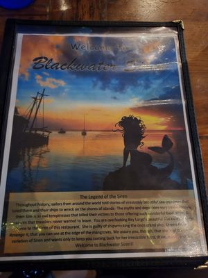 Menu photo 8 Blackwater Siren Key Largo, FL