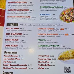 Menu Menu