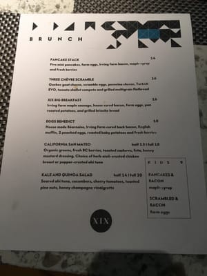 Menu photo 5 XIX Nineteen St. Albert, AB Menu photo 5 XIX Nineteen St. Albert, AB