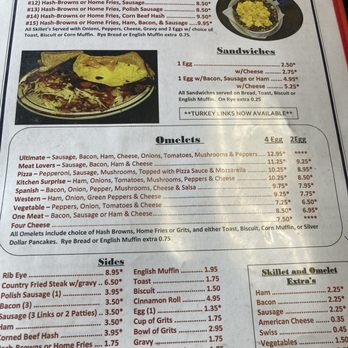 B&N Diner - The menu for the BNN diner - Breakfast & Brunch Near Me - Lafayette, Indiana