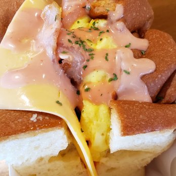 Goldmiss - Bacon and Cheese Toast - Coffee & Tea Near Me - Honolulu, Hawaii