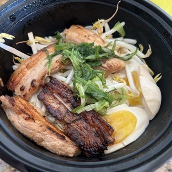 Bowl Izakaya - Pork tonkatsu (broth not pictured) - Sushi Bars Near Me - Longmont, Colorado