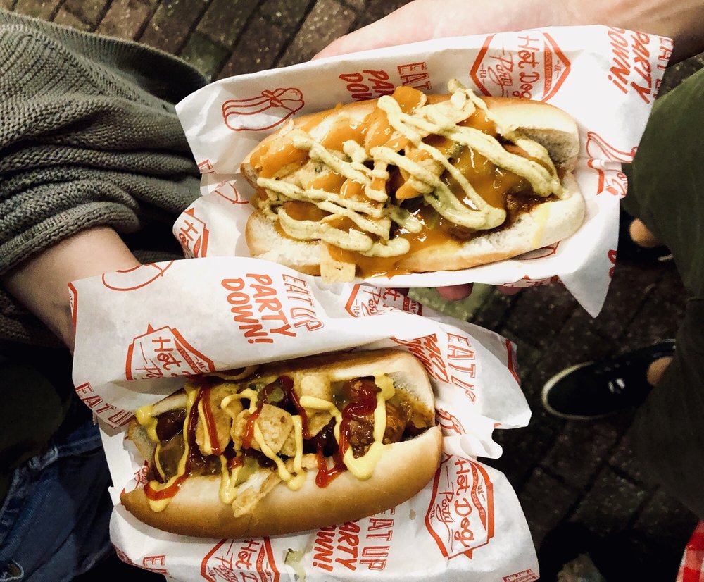 Food from Hot Dog Party