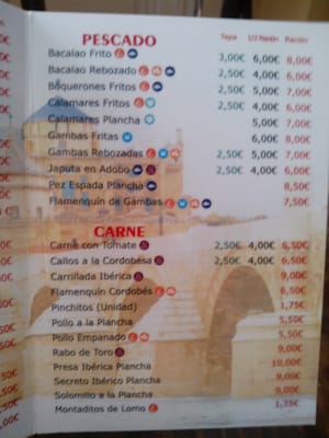 Menu photo 1 El Pimenton Córdoba, CO