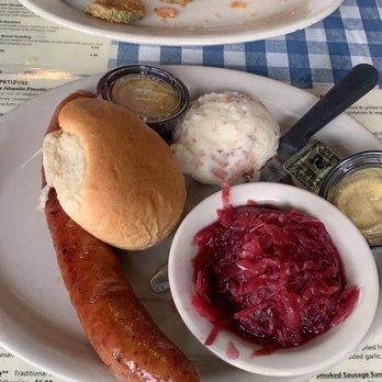 The Auslander - The Käsewurst** and what's left of our fried pickles - German Near Me - Fredericksburg, Texas The Auslander - The Käsewurst** and what's left of our fried pickles - German Near Me - Fredericksburg, Texas