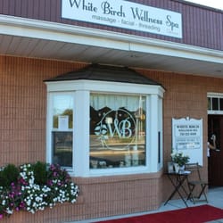 White Birch Wellness Spa - Street front view. Conveniently located at Steven Surgical's Plaza, on the corner of Wall Street and Monmouth Road (Rt. 71)