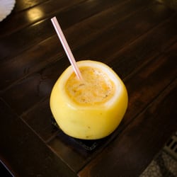 Ramos Frutos do Mar - Que amor o drink de maracujá! Vem na fruta *-*