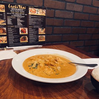 Lucki Thai - Red curry level 10! - Thai Near Me - Las Vegas, Nevada