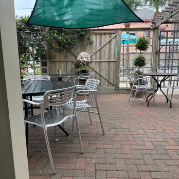 Mosquito Cafe - Outside patio. I've been coming here since it opened. I love the Napa Salad! They have lots of options! Great breakfast! as well. - Breakfast & Brunch Near Me - Galveston, Texas Mosquito Cafe - Outside patio. I've been coming here since it opened. I love the Napa Salad! They have lots of options! Great breakfast! as well. - Breakfast & Brunch Near Me - Galveston, Texas