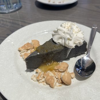 TORA - Black sesame cheesecake - Japanese Near Me - Toronto, Ontario TORA - Black sesame cheesecake - Japanese Near Me - Toronto, Ontario