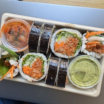 Kimbap Lab - Spicy Pork Kimbap - Korean Near Me - Brooklyn, New York Kimbap Lab - Spicy Pork Kimbap - Korean Near Me - Brooklyn, New York