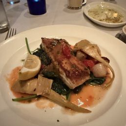 Halibut special. Halibut special.
