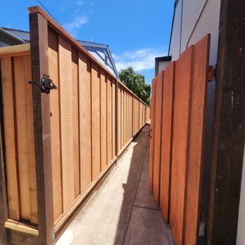 Sunnyvale Fence and Deck - Redwood Fence and Redwood Gate - Fences & Gates Near Me - Sunnyvale, California Sunnyvale Fence and Deck - Redwood Fence and Redwood Gate - Fences & Gates Near Me - Sunnyvale, California