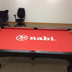 Orange County Billiards - We do custom printed cloth! Company logos, full color digital photos or even your favorite sports team!