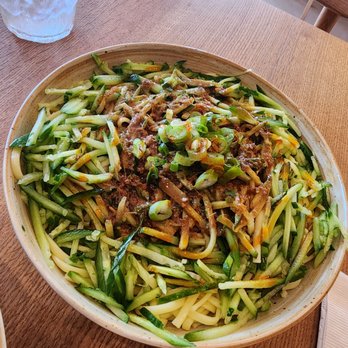Fer - Cold Sesame noodles, so refreshing. - Noodles Near Me - Long Island City, New York
