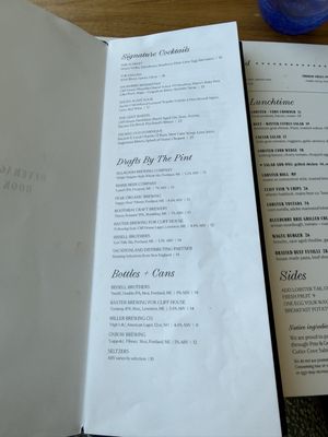 Menu photo 1 The Tiller Restaurant Cape Neddick, ME Menu photo 1 The Tiller Restaurant Cape Neddick, ME