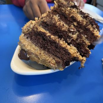 Monty's Blue Plate Diner - German Chocolate Cake Slice - Diners Near Me - Madison, Wisconsin