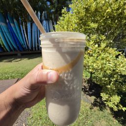 Banana monkey smoothie or something Banana monkey smoothie or something