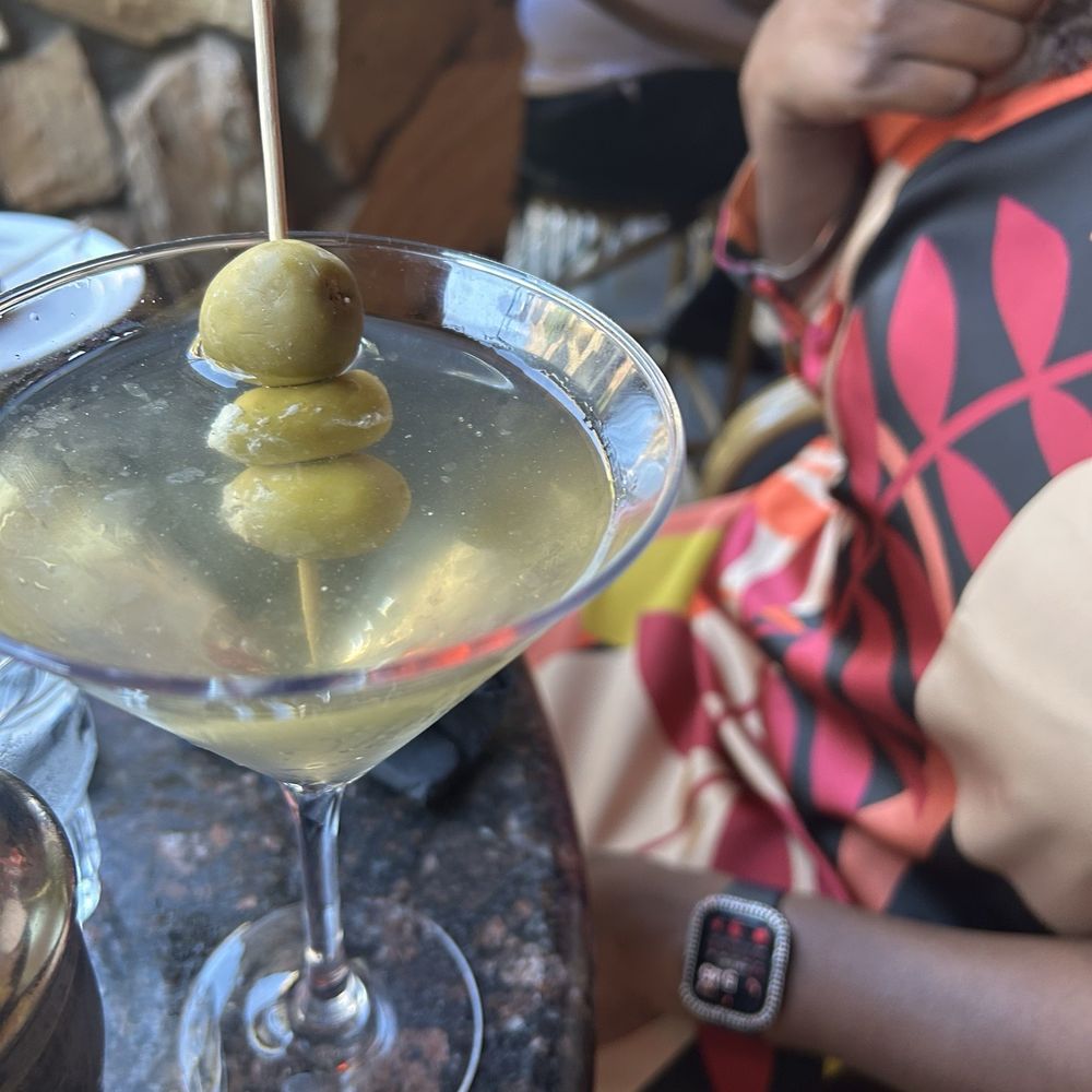 Blue Martini Lounge - Dirty martini - New American Near Me - Phoenix, Arizona