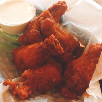 Asheville Brewing - Blow torch HOT King Kong Wings - Pizza Near Me - Asheville, North Carolina