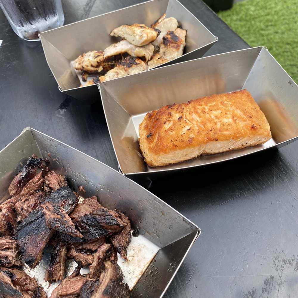 Bandit - Some of the dog menu items. They also have dairy free dessert for them - American Near Me - Chicago, Illinois