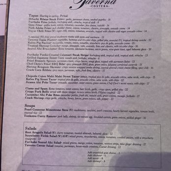Taverna Costera - Tapas menu - Asian Fusion Near Me - Las Vegas, Nevada
