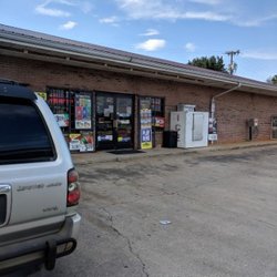 Stephens Grocery & Hardware - Exterior of store facing highway.