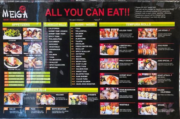 Menu photo 6 Meiga Sushi San Bernardino, CA