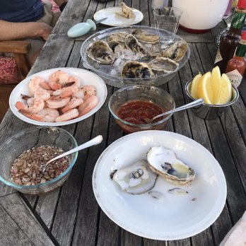 fin - your fishmonger - Amazing spread- fantastic fresh oysters and shrimp! - Seafood Markets Near Me - Guilderland, New York