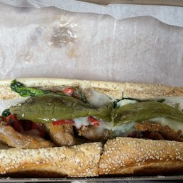 a sandwich in a box