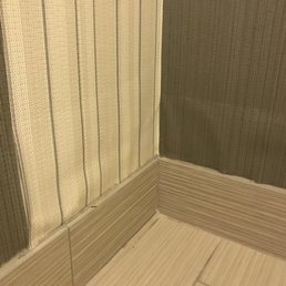 Water damage from the second room I was moved to. The only reason I didn't check out was because I was exhausted from a 12 hour drive.
