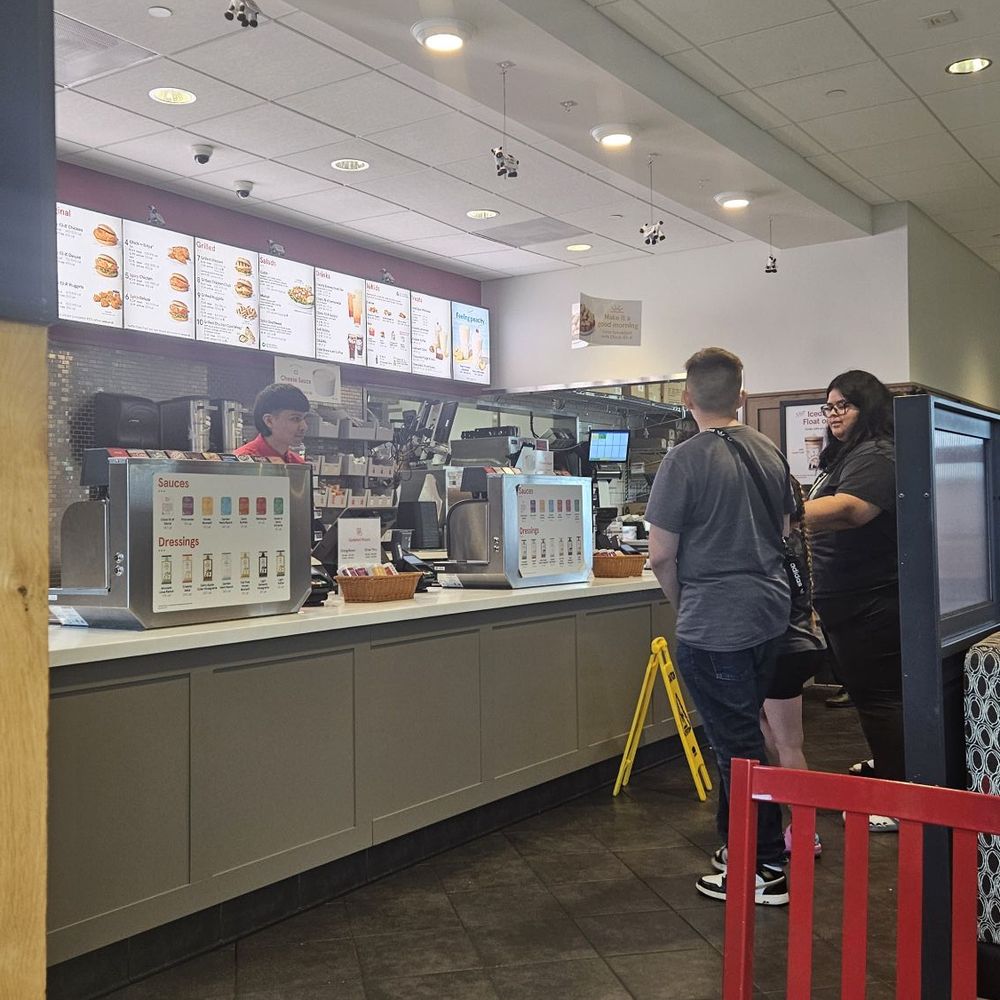 Chick-fil-A - The order area - Fast Food Near Me - Niles, Illinois