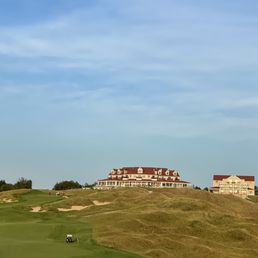 Clubhouse view from 18th teebox