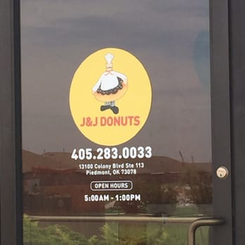 J&J Donuts - Front door - Donuts Near Me - Piedmont, Oklahoma J&J Donuts - Front door - Donuts Near Me - Piedmont, Oklahoma
