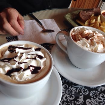 Kate's Downtown - Mocha Latte and Pumpkin spice Latte - Cafes Near Me - Port Huron, Michigan
