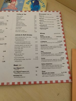 Menu photo 1 Peperwortel Amsterdam, NH