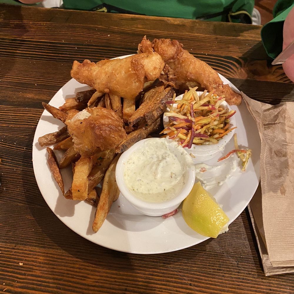 Salt Pub - Sturgeon fish n chips - New American Near Me - Ilwaco, Washington Salt Pub - Sturgeon fish n chips - New American Near Me - Ilwaco, Washington