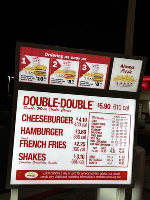 Menu photo 1 In-N-Out Burger Phoenix, AZ Menu photo 1 In-N-Out Burger Phoenix, AZ