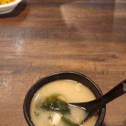 Ahi Sushi - Miso soup