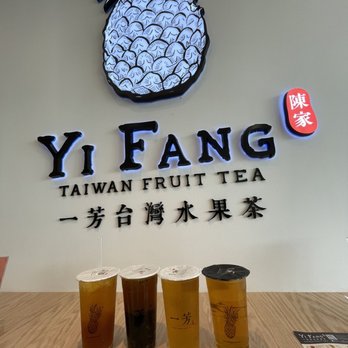 Yifang Taiwan Fruit Tea - Bubble Tea Near Me - Edison, New Jersey