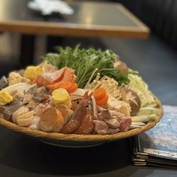 Kappo Sui - Seafood hotpot. Exactly as pictured on their wall! Very fresh ingredients.