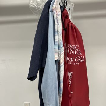 Classic Cleaners - "Close-Up" of Order Processed and Ready to be Handed out to the Customer. - Dry Cleaning Near Me - Carmel, Indiana