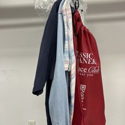 Classic Cleaners - "Close-Up" of Order Processed and Ready to be Handed out to the Customer.