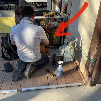 Barlow Air - New technician repairing what Barlow AC caused - Heating & Air Conditioning/HVAC Near Me - Valencia, California Barlow Air - New technician repairing what Barlow AC caused - Heating & Air Conditioning/HVAC Near Me - Valencia, California